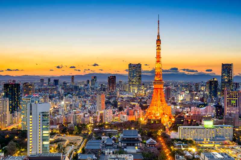 Verken de bruisende stad Tokio tijdens je jeugdreizen naar Japan, met zijn iconische skyline en energieke sfeer.